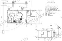 Блочно модульная котельная 1200 кВт с ГВС без резерва